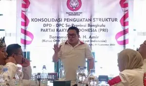 Tatap Pemilu 2029, Partai Rakyat Indonesia Gelar Konsolidasi Penguatan Struktur di Bengkulu