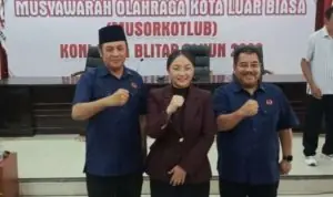 Unggul 24 Suara di Musorkotlub, Elim Tyu Samba Resmi Pimpin KONI Kota Blitar