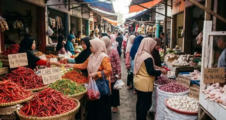 Harga Cabai Meroket, Komoditas Unggas dan Bawang Turun