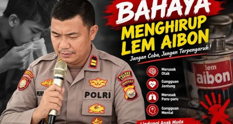 Kapolsek Lebong Selatan Dorong Media Gencarkan Edukasi Bahaya Lem Aibon Kapolsek Lebong Selatan Dorong Media Gencarkan Edukasi Bahaya Lem Aibon