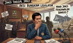 Ketua Fraksi PAN Dediyanto Menghilang Saat Ditagih Pengawasan Bansos Beras
