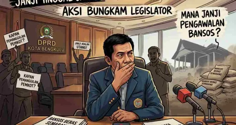 Ketua Fraksi PAN Dediyanto Menghilang Saat Ditagih Pengawasan Bansos Beras