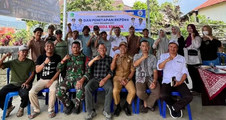 Musdes Bioa Sengok Tetapkan RKPDes 2027, SPAL dan Jalan Lingkungan Jadi Prioritas Musdes Bioa Sengok Tetapkan RKPDes 2027, SPAL dan Jalan Lingkungan Jadi Prioritas