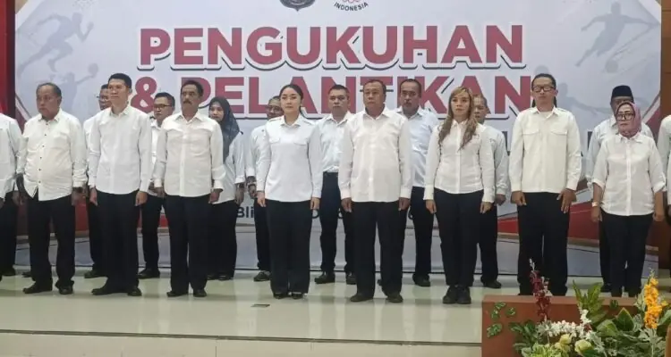 Resmi Dilantik, KONI Kota Blitar Gas Persiapan Porprov 2027